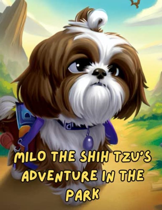 Milo the Shih Tzu's Adventure in the Park: Short Story for kids about Shih Tzu, Perseverance & Self-Confidence I A Motivational Book For kids I Gift for kids age 4-8