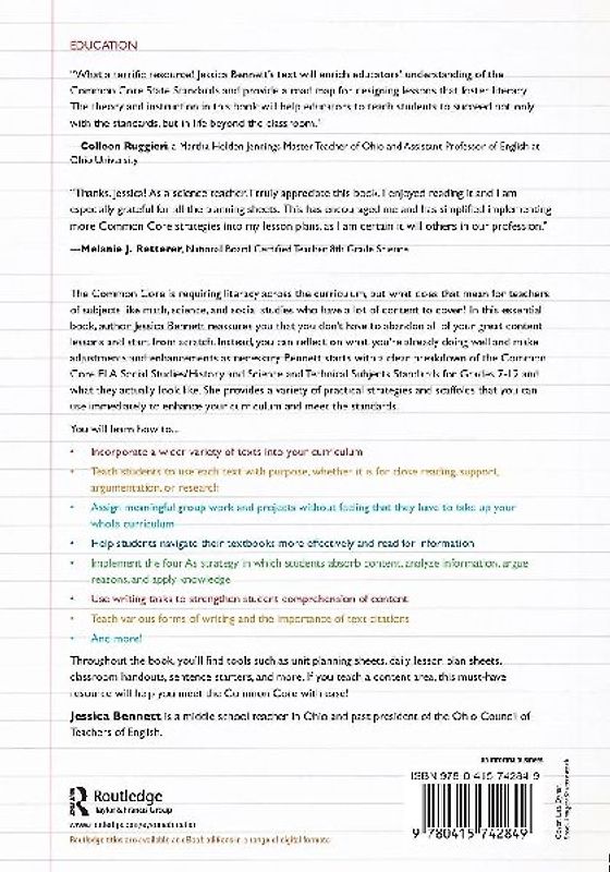 Common Core in the Content Areas