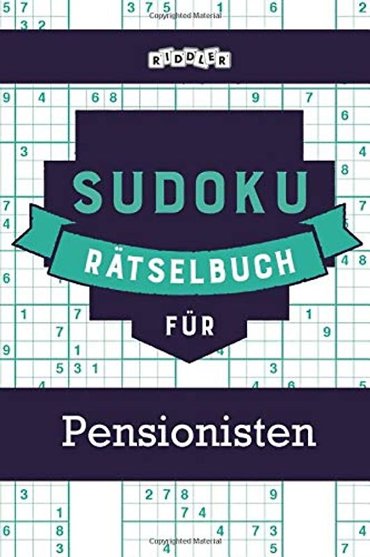 Sudoku Rätselbuch für Pensionisten