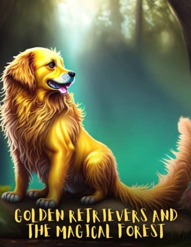 Golden Retrievers and the Magical Forest: Short Story for kids about Golden Retriever, Perseverance & Self-Confidence I A Motivational Book For kids I Gift for kids