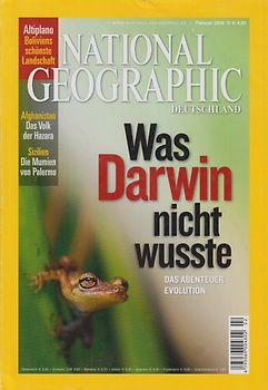 National Geographic: 02/2009 - Was Darwin nicht wusste - Das Abenteuer Evolution [Taschenbuch]