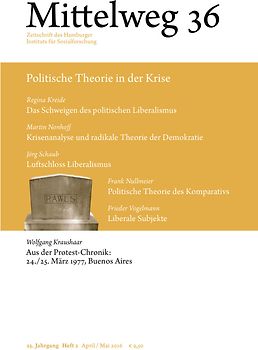 Mittelweg 36, Zeitschrift des Hamburger Instituts für Sozialforschung