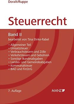 Grundriss des Österreichischen Steuerrechts - Band II