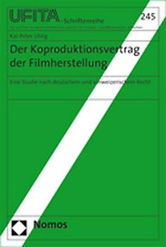 Der Koproduktionsvertrag der Filmherstellung