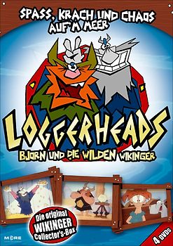 Loggerheads - Björn und die wilden Wikinger [4 DVDs] DVD