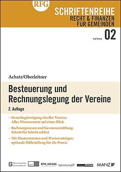 Besteuerung und Rechnungslegung der Vereine