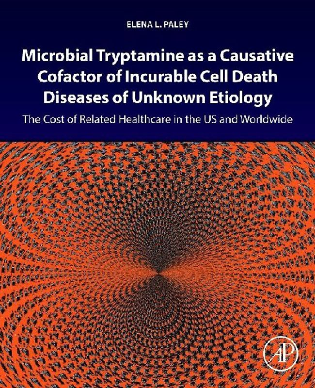 Microbial Tryptamine as a Causative Cofactor of Incurable Cell Death Diseases of Unknown Etiology