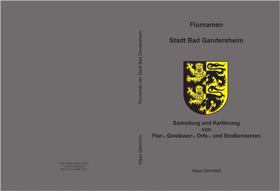 Flurnamen Stadt Bad Gandersheim