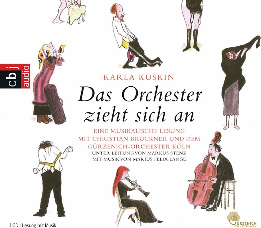 Das Orchester zieht sich an