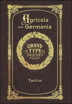 Large Print - Agricola and Germania - Grand Type Collector's Edition - Matte Hardcover with Dust Jacket