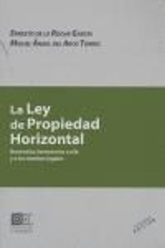 La Ley de propiedad horizontal