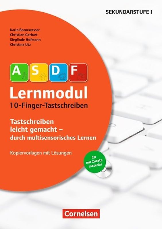 ASDF-Lernmodul - Tastschreiben leicht gemacht - durch multisensorisches Lernen