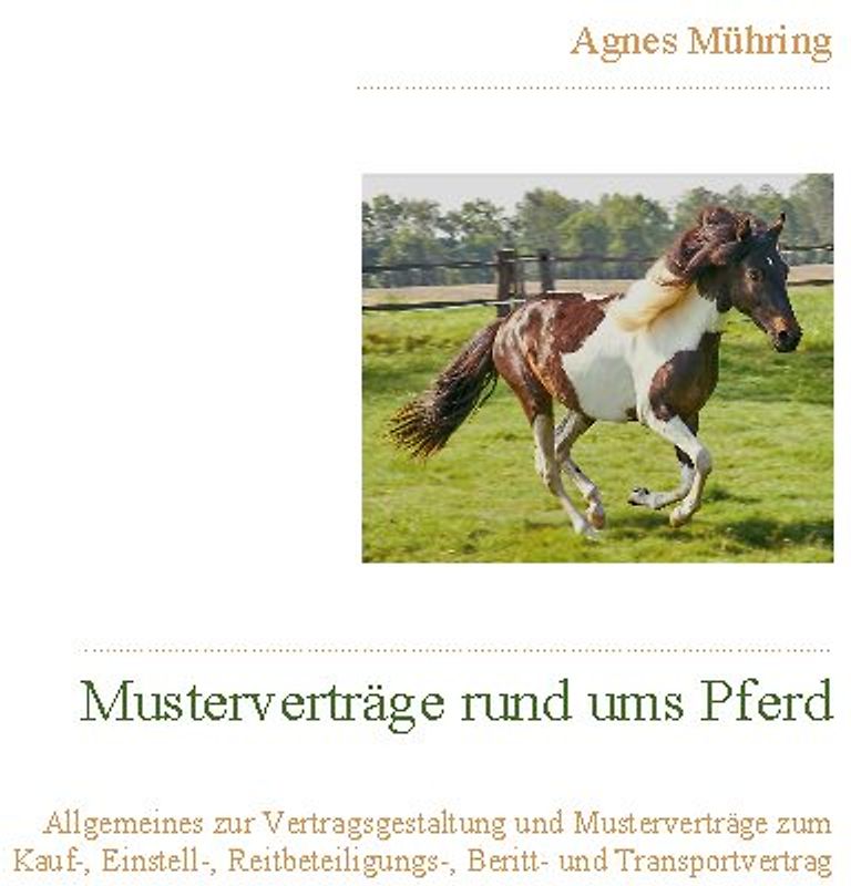 Musterverträge rund ums Pferd