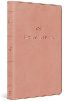 ESV Premium Church Bible, Large Print, Red Letter (Trutone, Blush Rose)