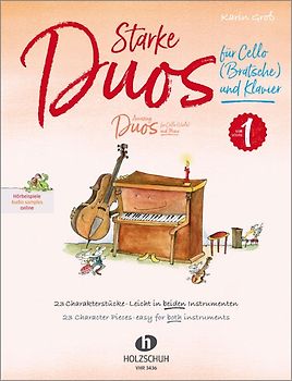Starke Duos 1 für Cello (Bratsche) und Klavier