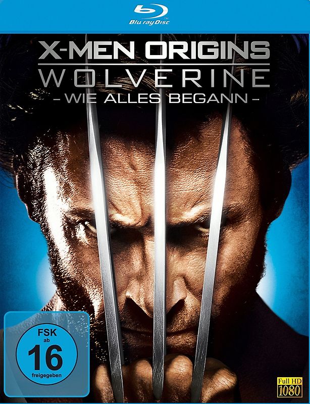 X-Men Origins: Wolverine (Extended Version) Blu-ray Disc