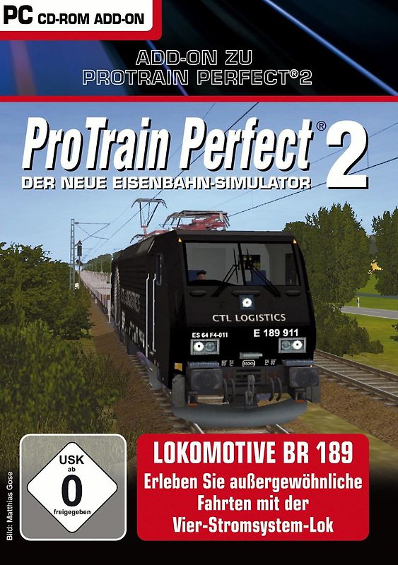 ProTrain Perfect 2: Baureihe 189 [AddOn] PC Spiele