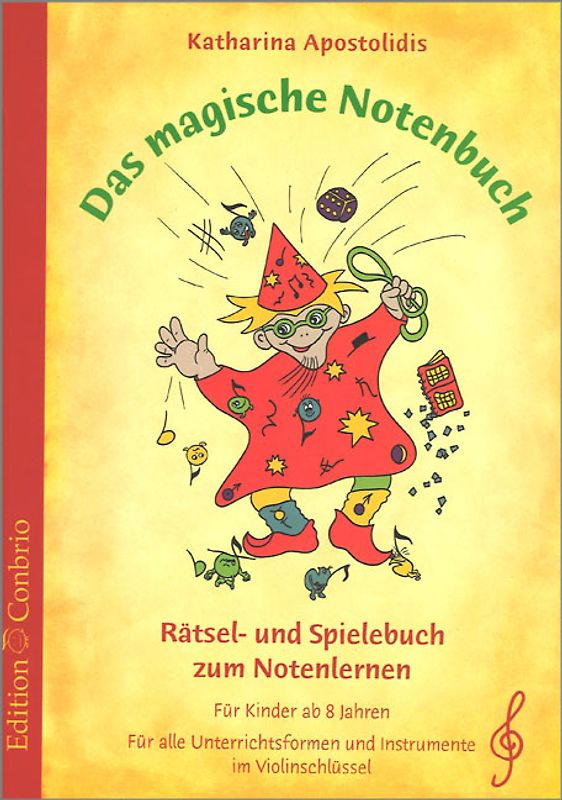 Das magische Notenbuch - Violinschlüssel