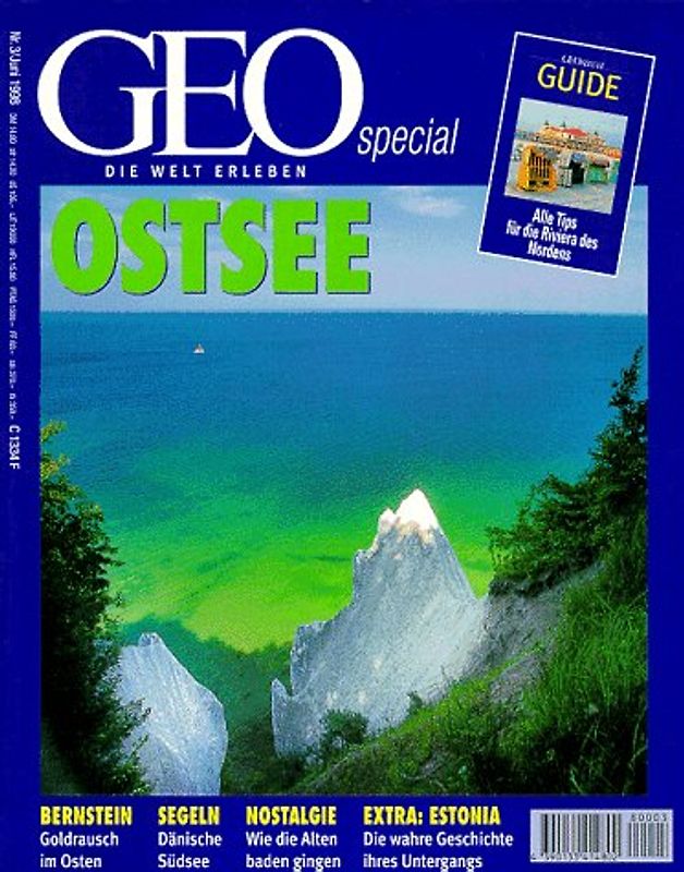 GEO Special 03/1998: Ostsee - Bernstein, Segeln, Nostalgie [Broschiert]