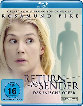 Return to Sender Blu-ray Disc