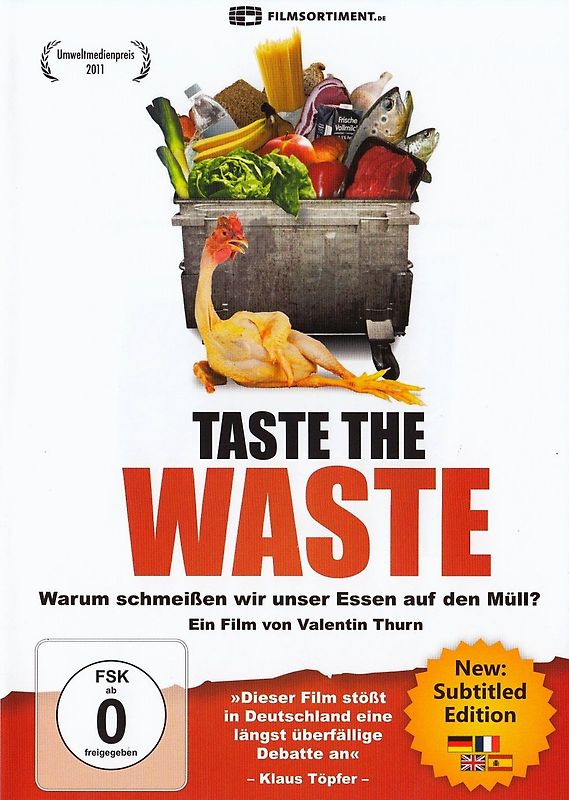 Taste the Waste - Warum schmeißen wir unser Essen auf den Müll? DVD