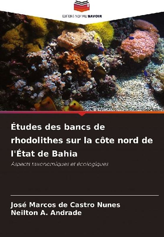 Études des bancs de rhodolithes sur la côte nord de l'État de Bahia