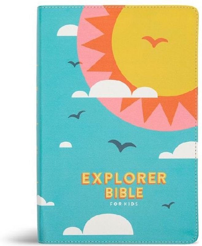 CSB Explorer Bible for Kids, Hello Sunshine Leathertouch