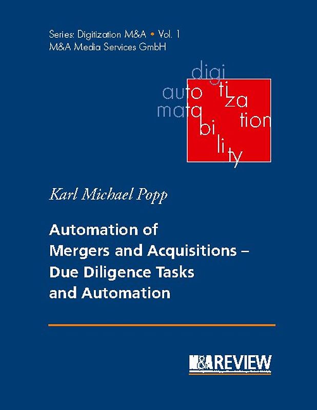 Automation of Mergers and Acquisitions