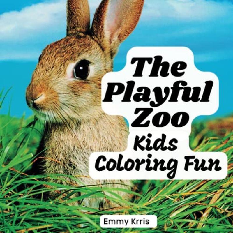 The Playful Zoo: Kids Coloring Fun