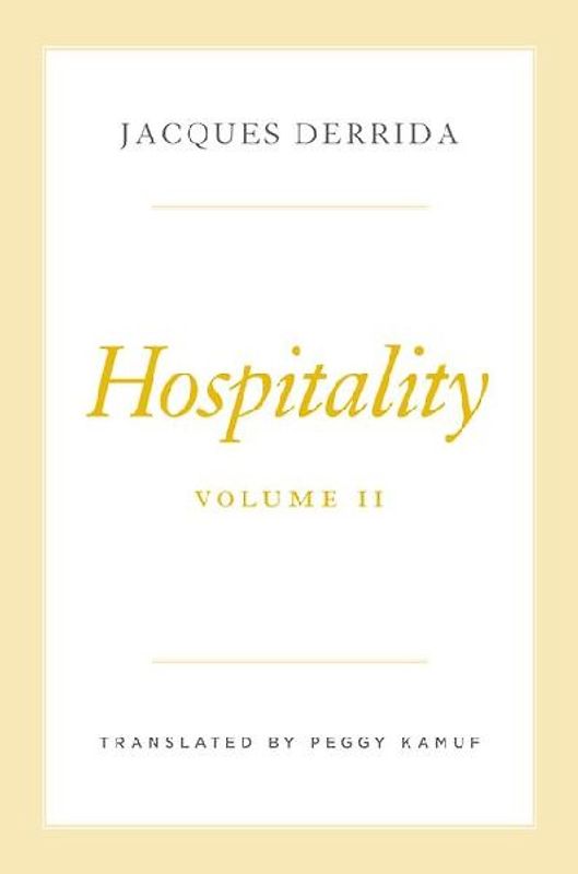 Hospitality, Volume II