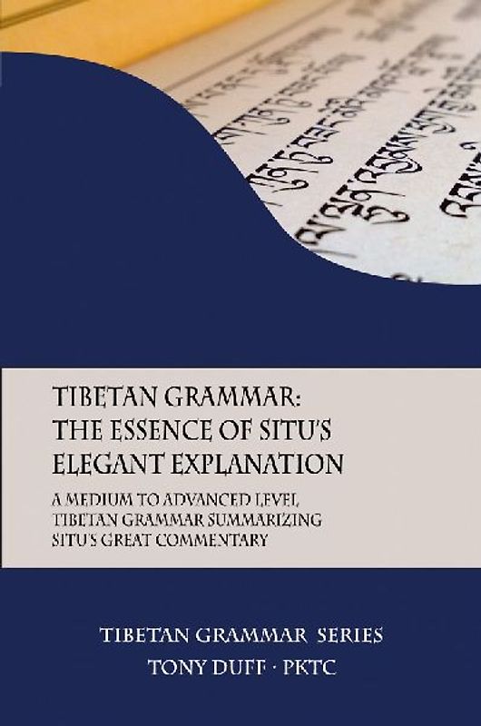 Tibetan Grammar