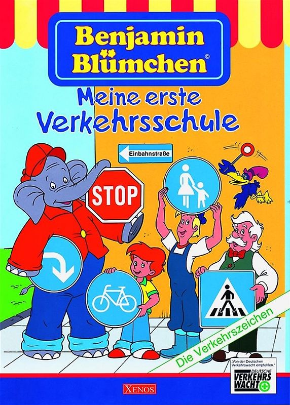 Benjamin Blümchen Verkehrsschule. Die Verkehrszeichen