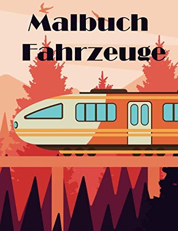 Malbuch Fahrzeuge: Einfach Zeichnen Jungs | Kinderbuch ab 5 Jahre