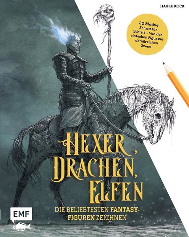 Hexer, Drachen, Elfen – die beliebtesten Fantasy-Figuren zeichnen