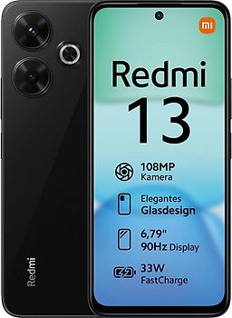 Xiaomi Redmi 13 Dual SIM 256 Go noir de minuit