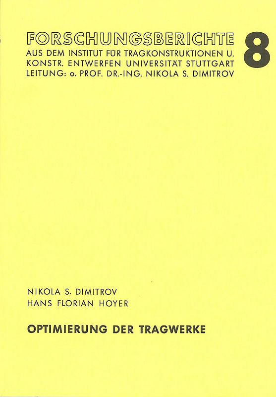 Optimierung der Tragwerke