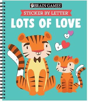 Brain Games - Sticker by Letter: Lots of Love