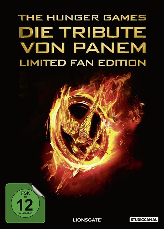 Die Tribute von Panem - The Hunger Games [Limited Fan Edition inkl. Hochglanzpostkarten, Lentikular-Postkarte, PANEM-Bracelet, Pass und Anhänger, 2 DVDs] DVD