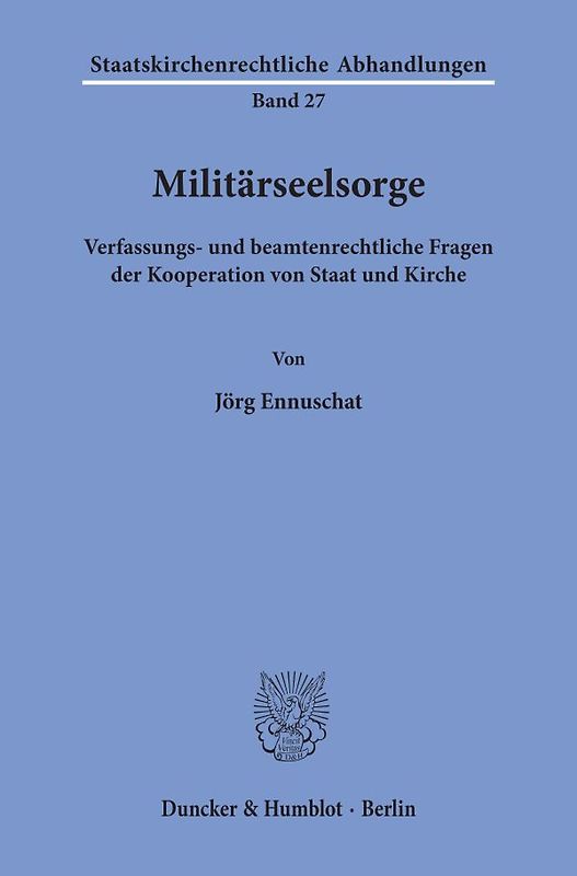 Militärseelsorge.