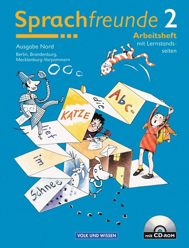 Sprachfreunde - Ausgabe Nord 2004 (Berlin, Brandenburg, Mecklenburg-Vorpommern) / 2. Schuljahr - Arbeitsheft