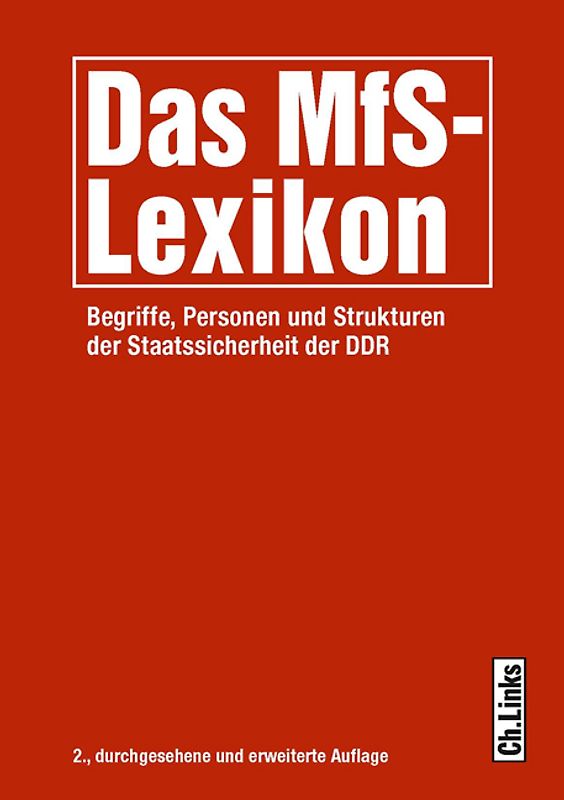 Das MfS-Lexikon
