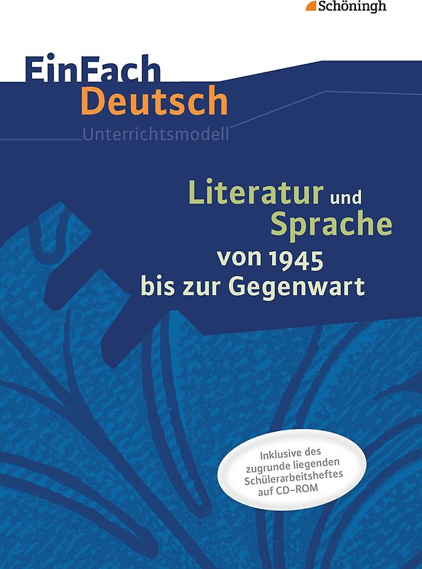 EinFach Deutsch - Unterrichtsmodelle und Arbeitshefte