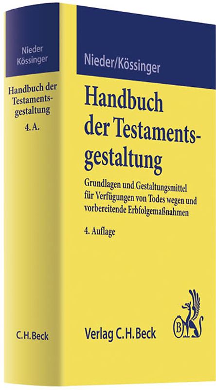 Handbuch der Testamentsgestaltung