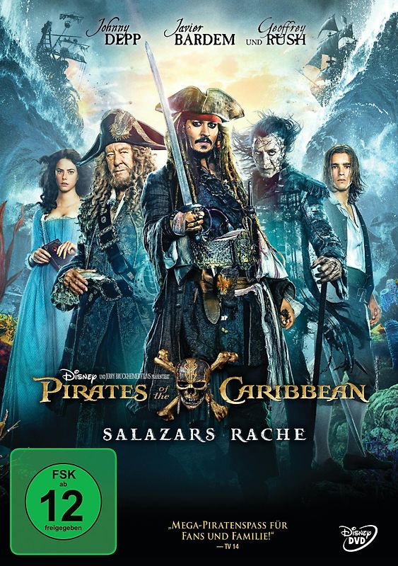 Pirates of the Caribbean: Salazars Rache DVD