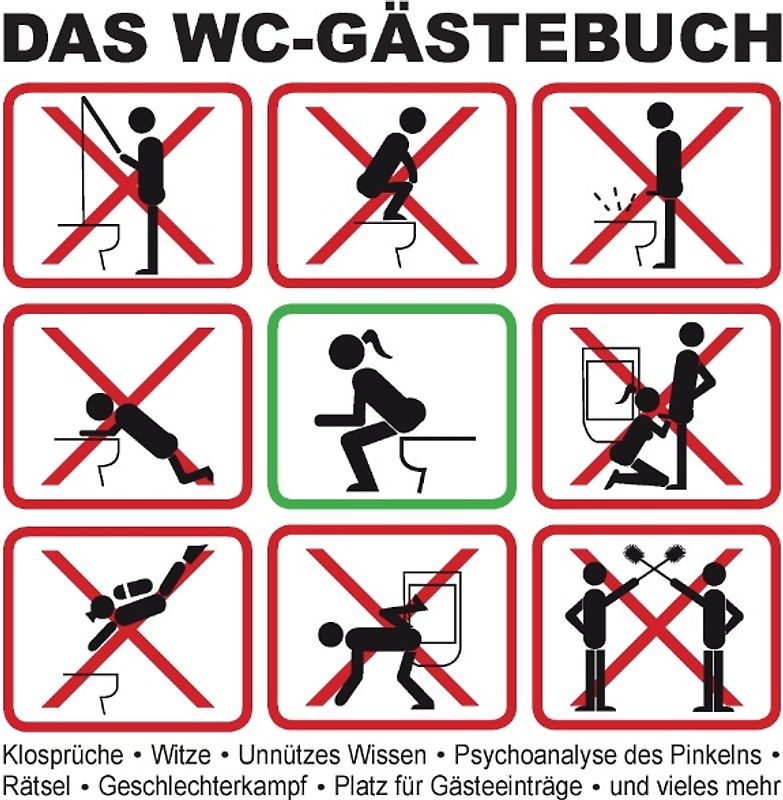 Das WC-Gästebuch