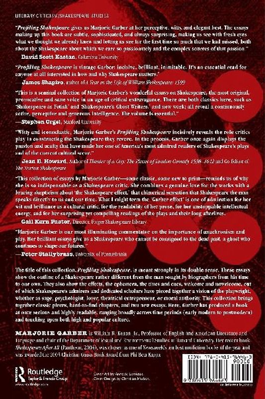 Profiling Shakespeare