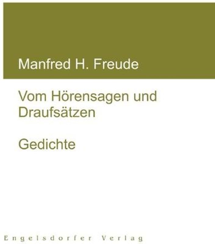 Vom Hörensagen und Draufsätzen