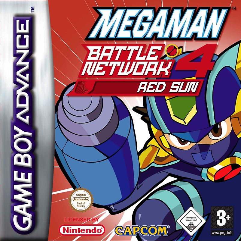 Mega Man - Battle Network 4 Red Sun Nintendo Game Boy Advance