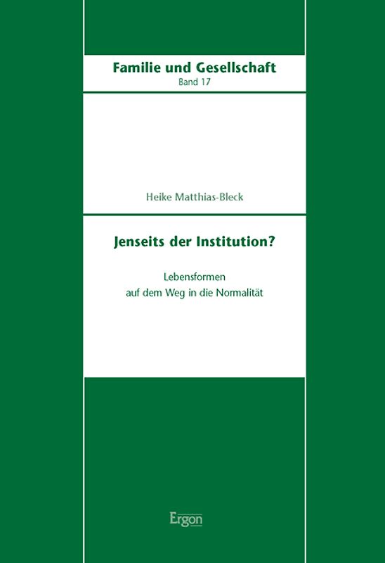 Jenseits der Institution?