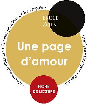 Fiche de lecture Une page d'amour (Étude intégrale)